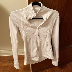 Lululemon White Define Jacket size 4